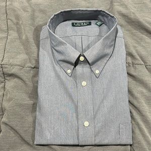 Men’s Ralph Lauren Navy dress shirt size 2xl 34/35 18